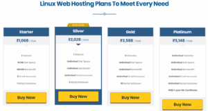 hosting plans