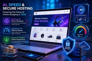 Parallax Hosting supporting modern e-commerce with fast hosting, VPS, security, backups, and reliable infrastructure